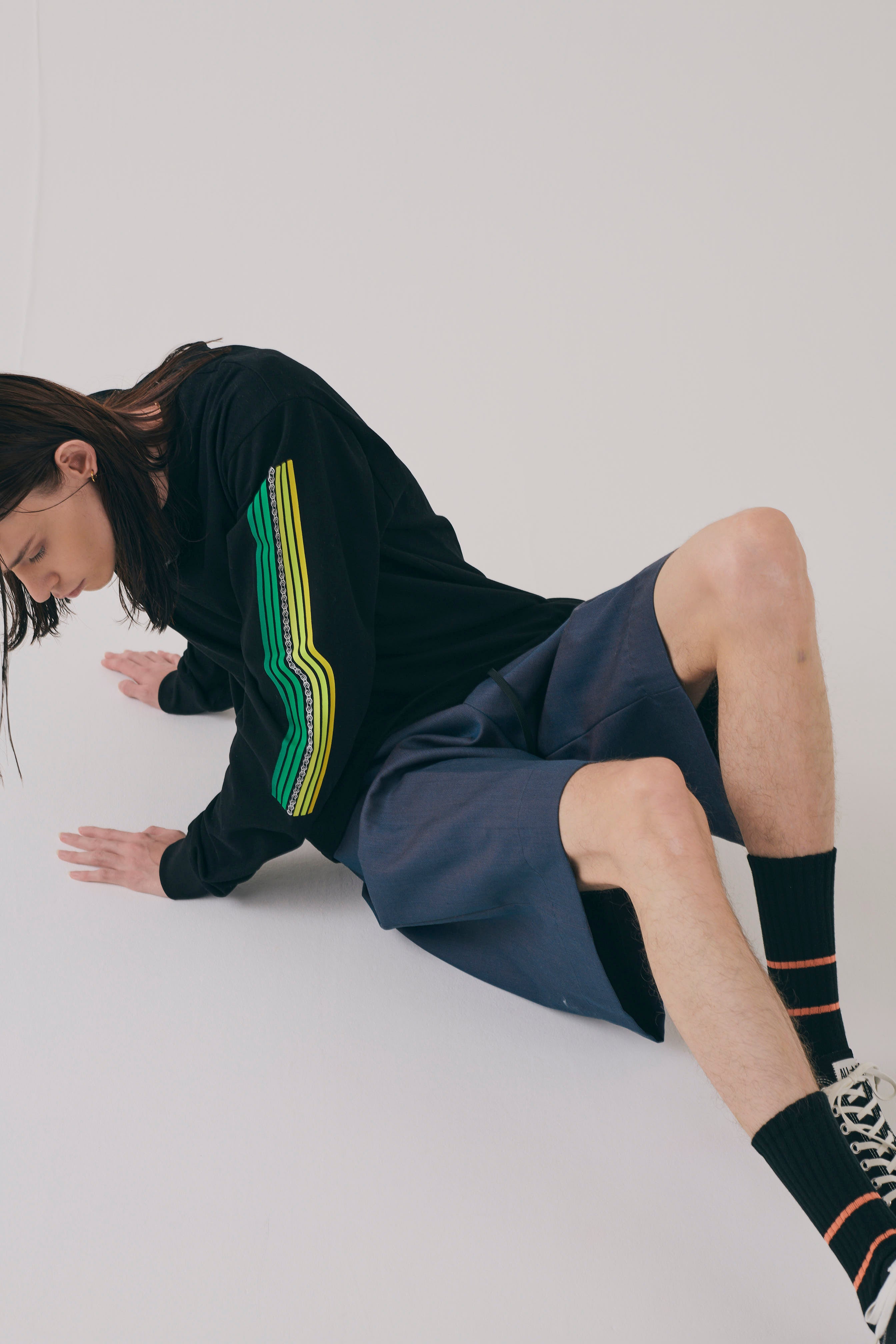 chainen motorcycle long sleeve tee