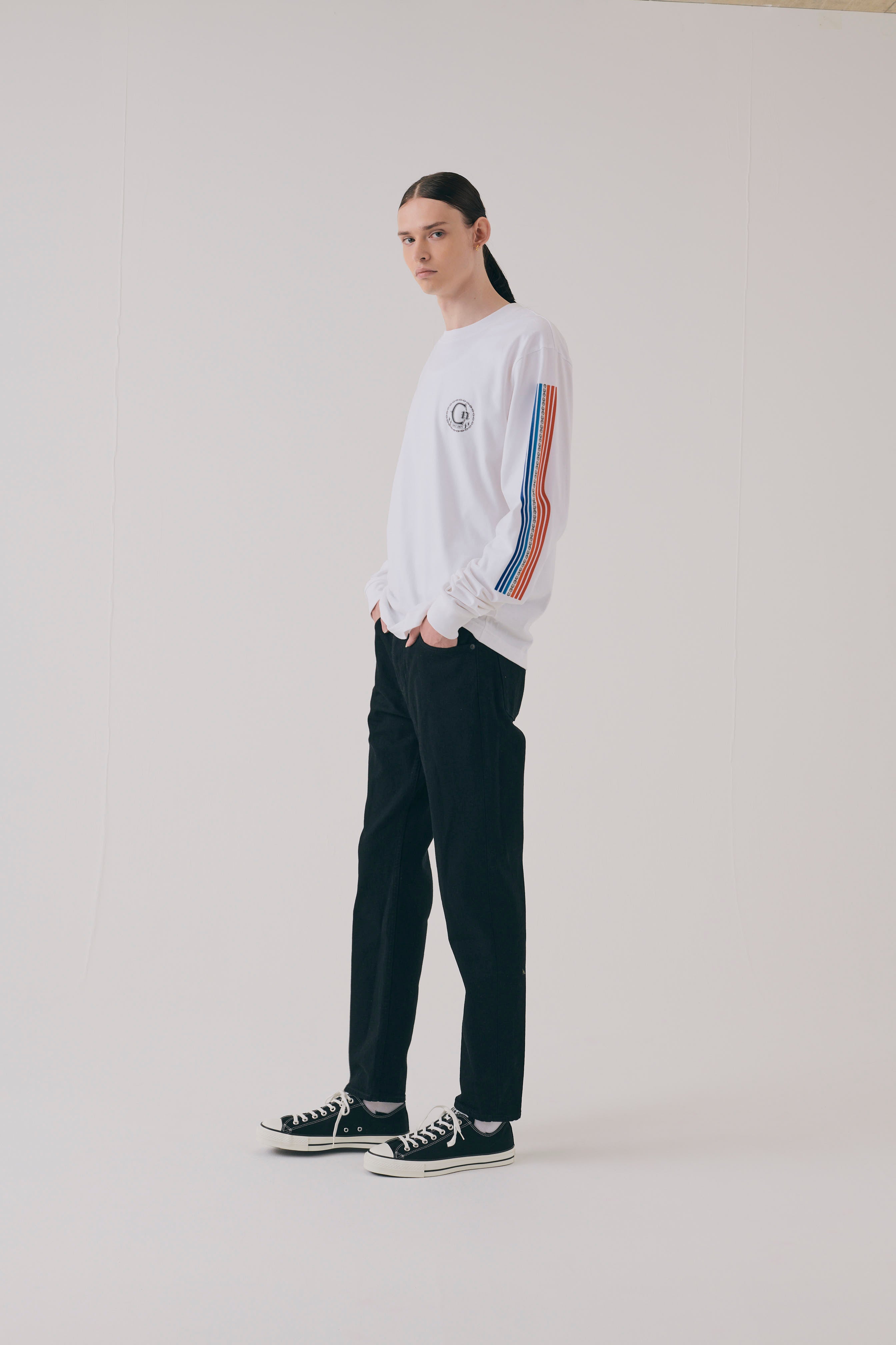 chainen motorcycle long sleeve tee