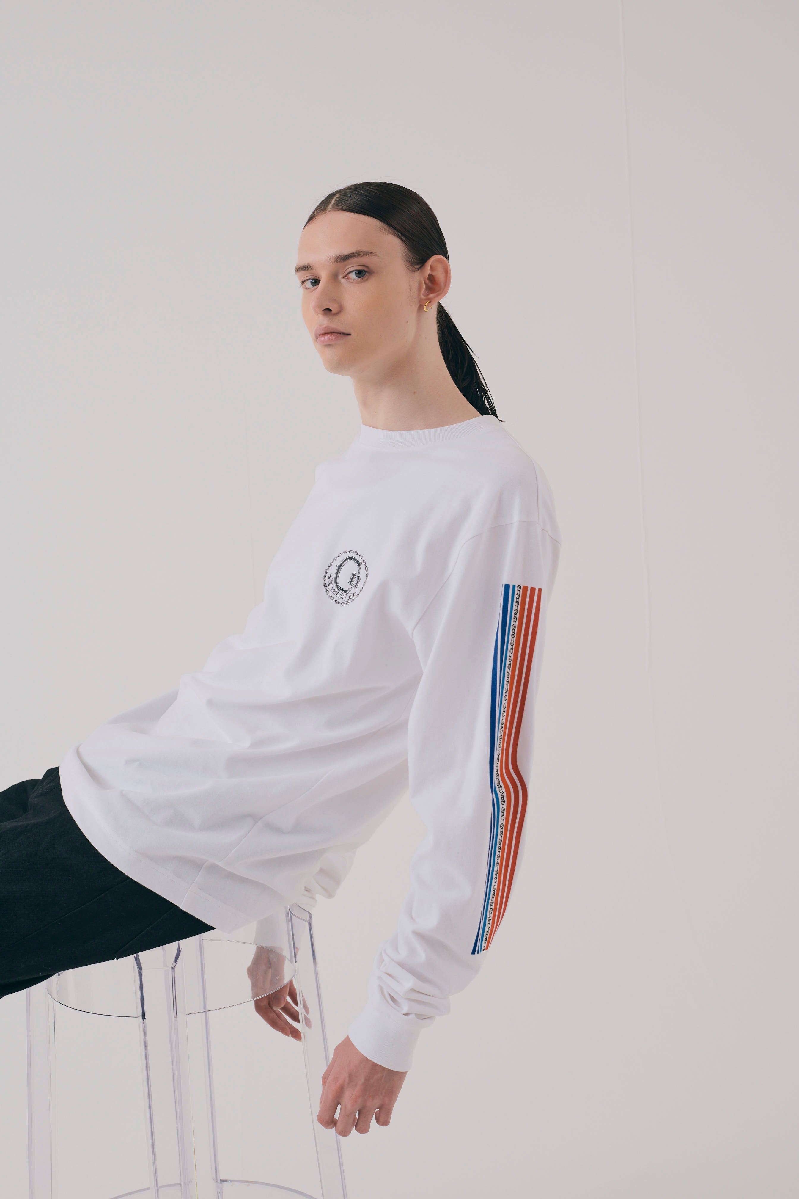 chainen motorcycle long sleeve tee